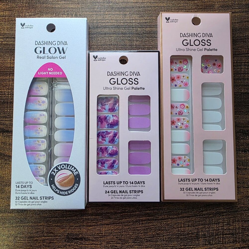 Dashing Diva Spring Gel Nail Strips